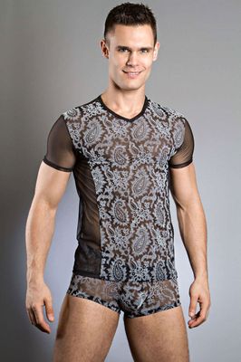 Body Art Hermes V Neck T-Shirt