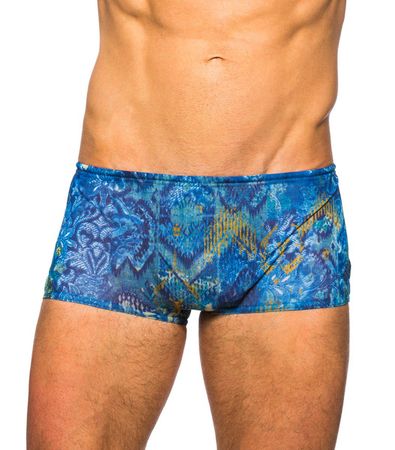 Kiniki Azure Tan Through Swim Trunk