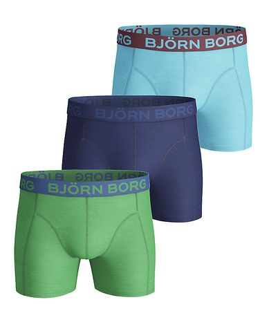 Björn Borg 3 Pack Seasonal Solid Trunks